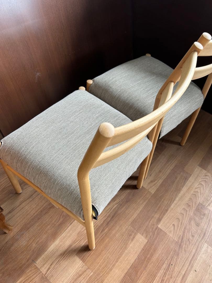 706 ニトリ　ダイニングチェア　Nコレクション ２脚セット　椅子　チェア　美品