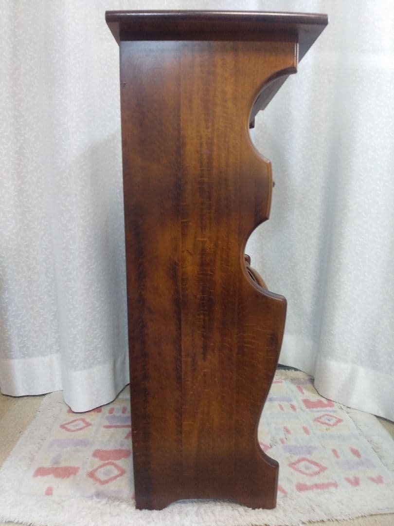 カリモク シェルフ 電話台 花台 スタンド台 サイドテーブル マガジンラック