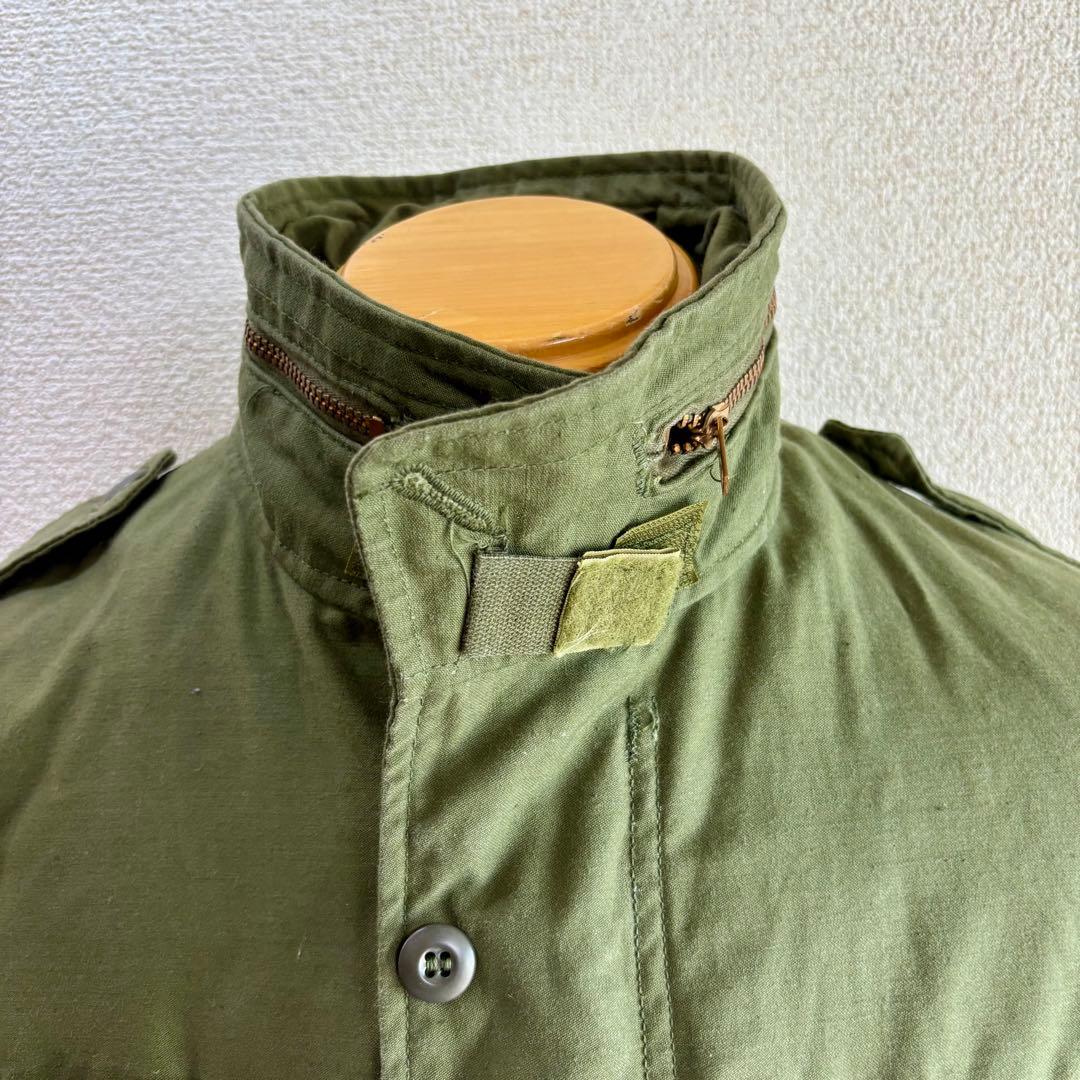 70s 米軍実物 U.S.ARMY M-65 3rd LARGE-REGULAR