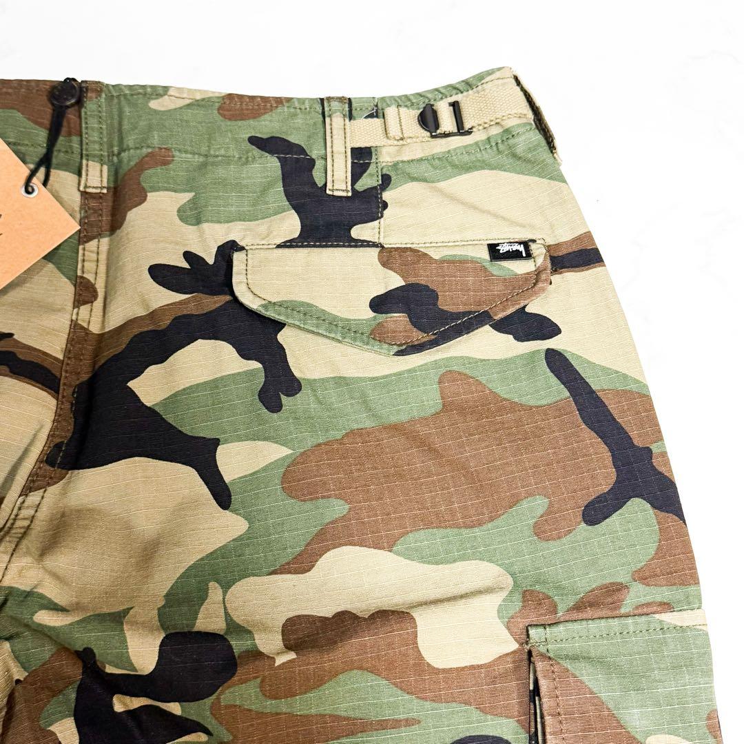 STUSSY CARGO PANTS カーゴパンツ 迷彩 カモ柄 ストリート