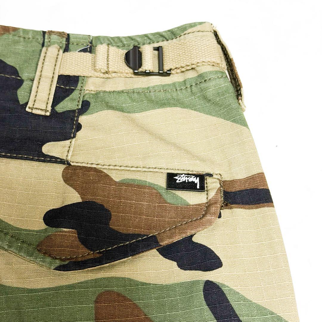 STUSSY CARGO PANTS カーゴパンツ 迷彩 カモ柄 ストリート