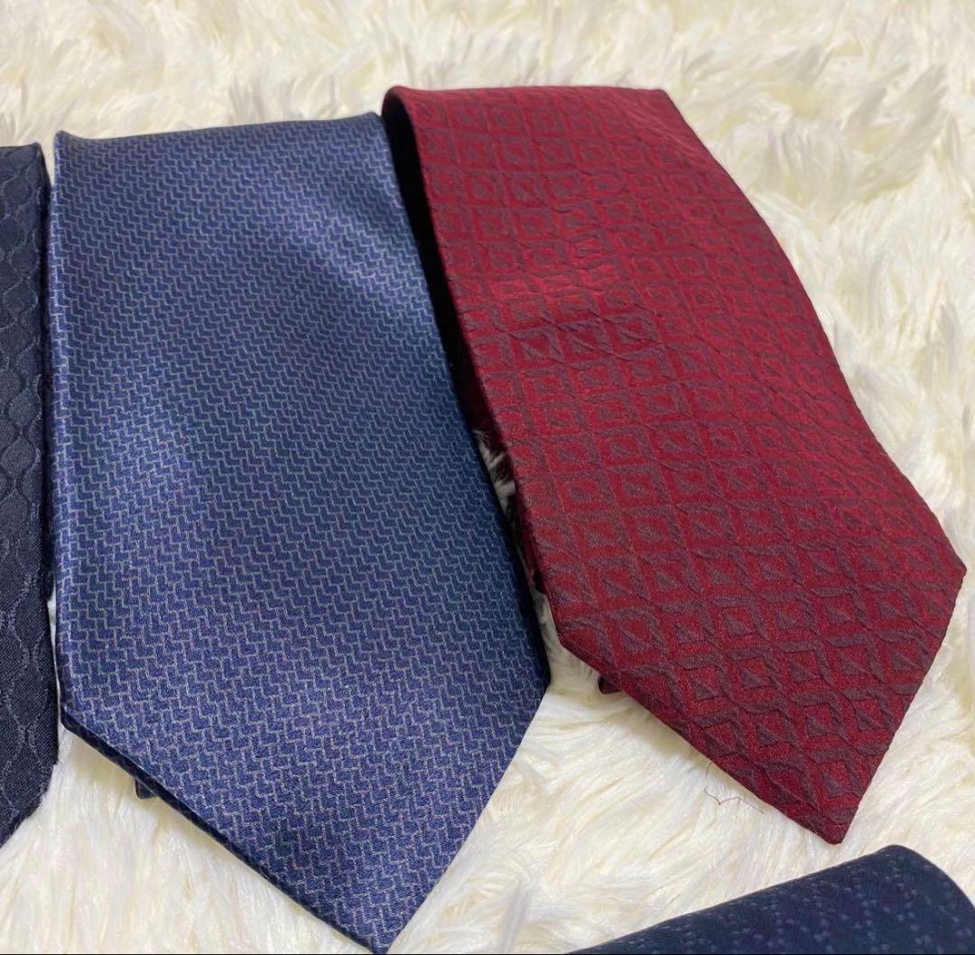 アルマーニ ネクタイ 7本セット シルク イタリア ビジネス 高級　ARMANI