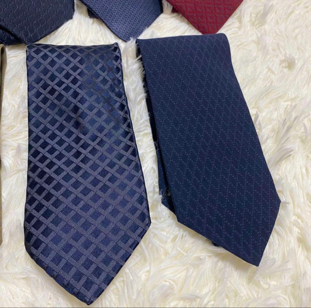 アルマーニ ネクタイ 7本セット シルク イタリア ビジネス 高級　ARMANI