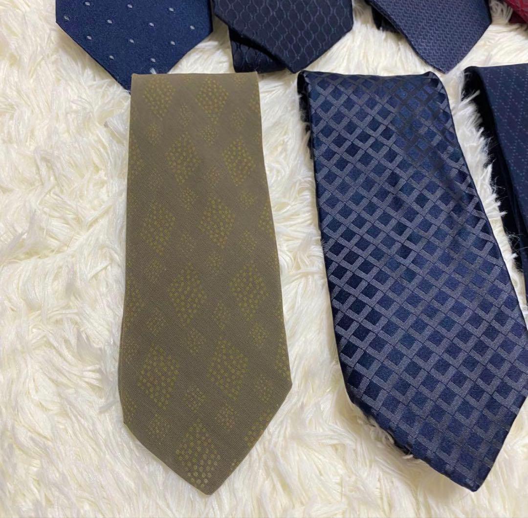 アルマーニ ネクタイ 7本セット シルク イタリア ビジネス 高級　ARMANI