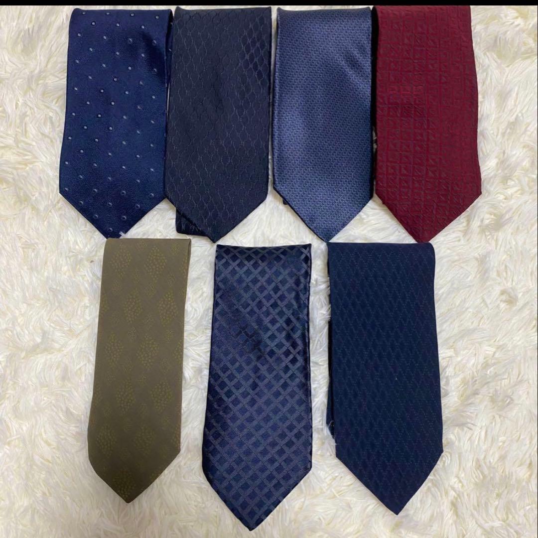 アルマーニ ネクタイ 7本セット シルク イタリア ビジネス 高級　ARMANI