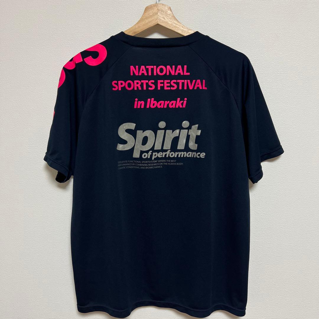 【人気カラー】デサント DESCENTE 国体 バレー Tシャツ XOサイズ