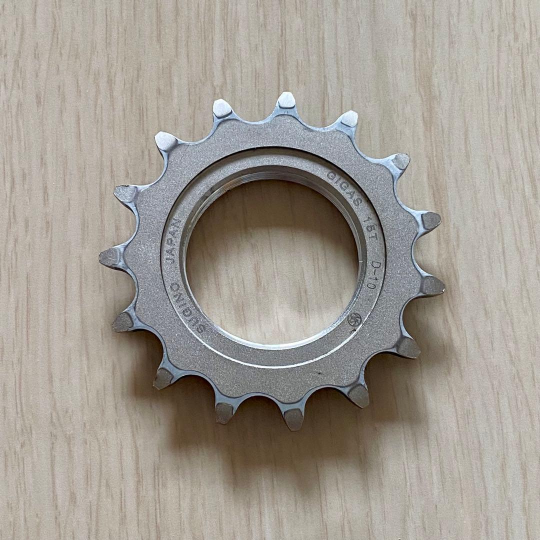 SuginoスギノGIGASギガス15Tコグ スプロケット小ギアNJS