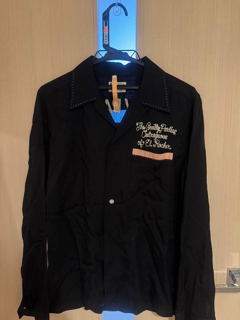WACKO MARIA Mサイズ 黒い長袖シャツ