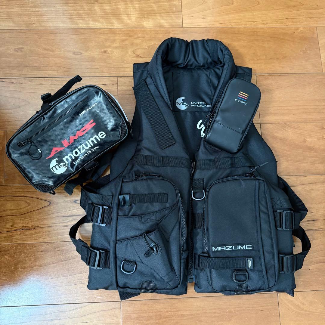 mazume コアライフジャケット& ウエストバッグ