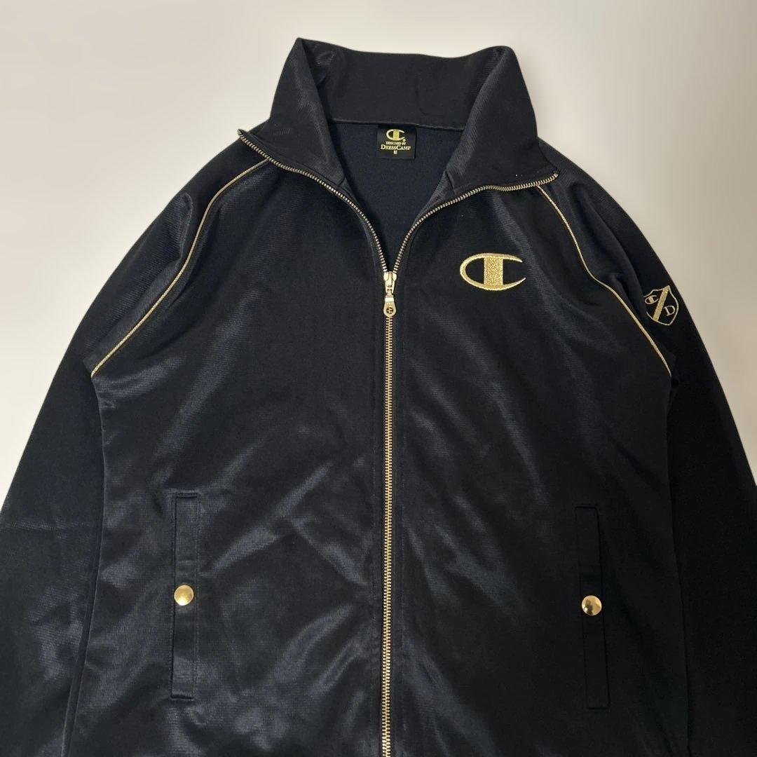 レア✨チャンピオン ドレスキャンプ コラボ　ジャージ　ゴールドスネーク　パイソン