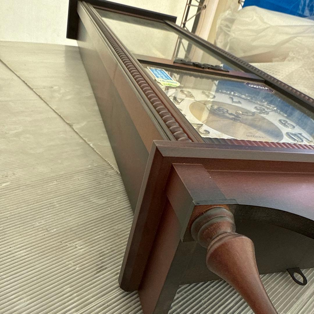 シチズン　振り子時計　掛時計　柱時計　クオーツ 振り子時計 4MJ743