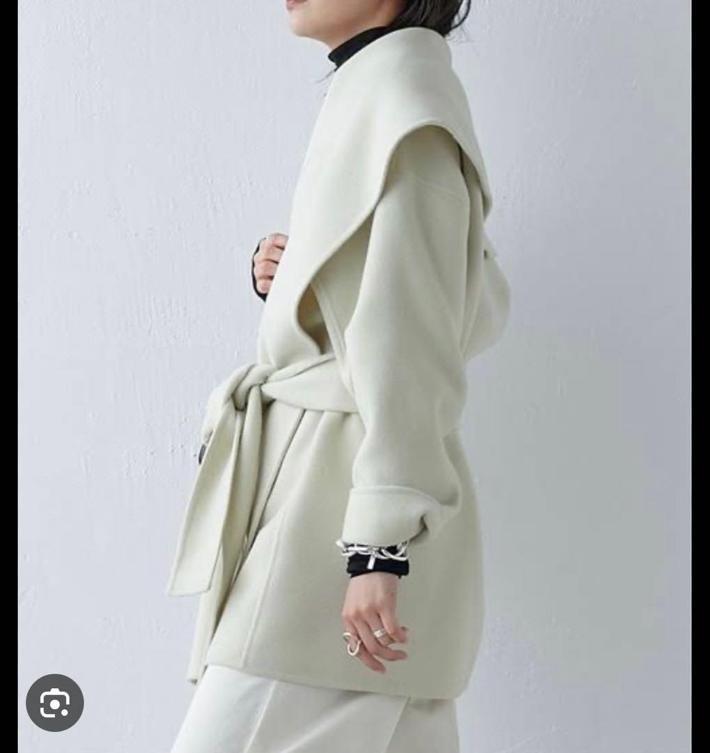 GALLARDAGALANTE リバーショールコート グリーン