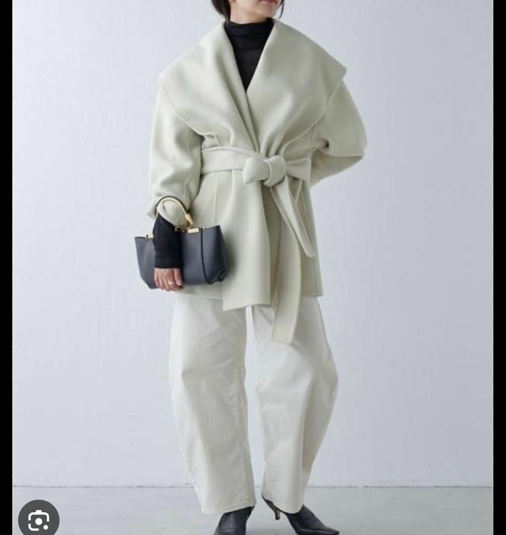 GALLARDAGALANTE リバーショールコート グリーン