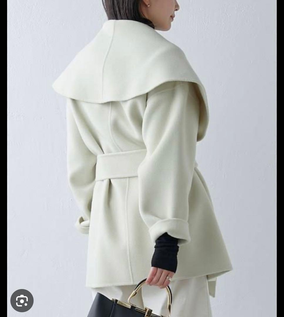 GALLARDAGALANTE リバーショールコート グリーン