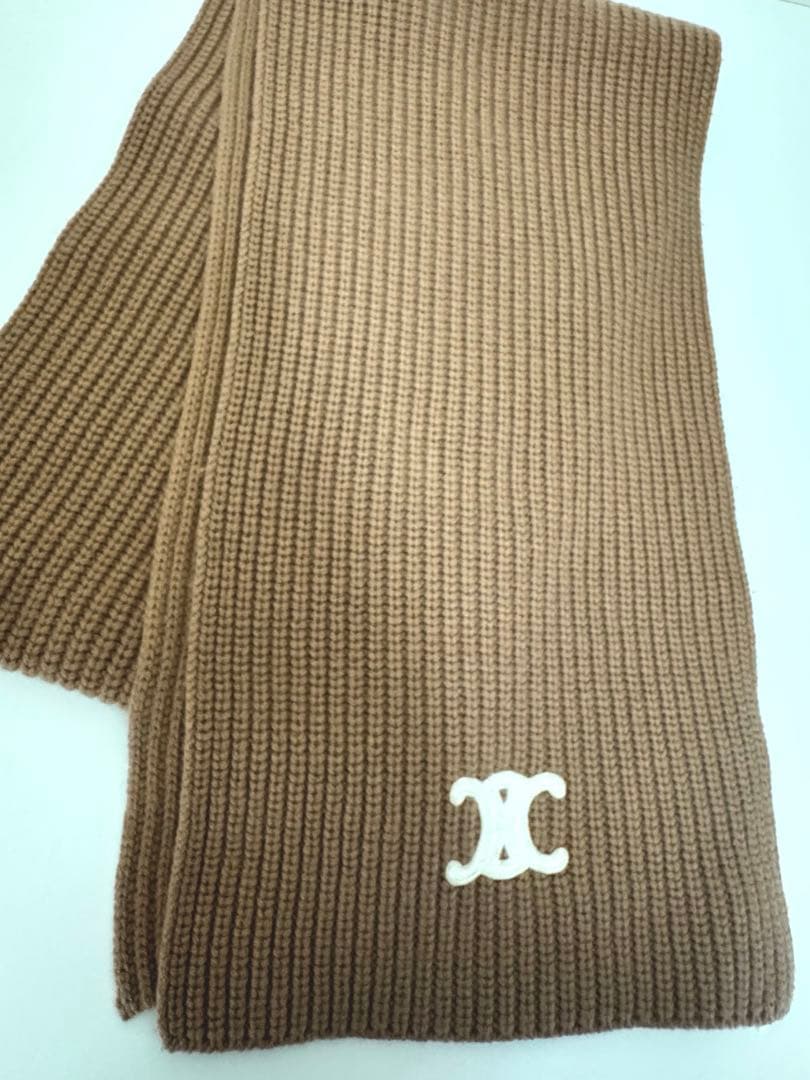 セリーヌ CELINE マフラー (レシート有。画像最後追加してます)