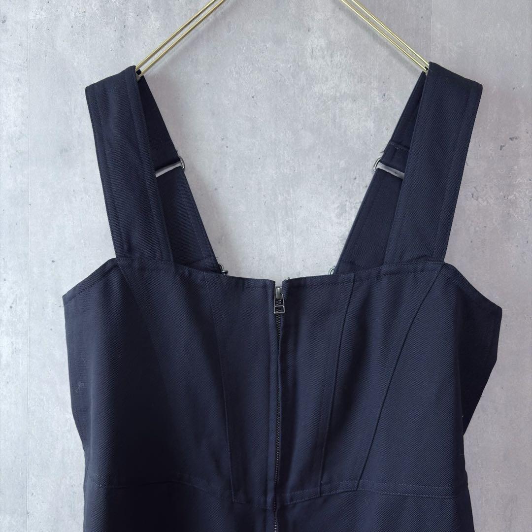 ウィムガゼット GEMINI ZIPオールインワン 美品 F サロペット