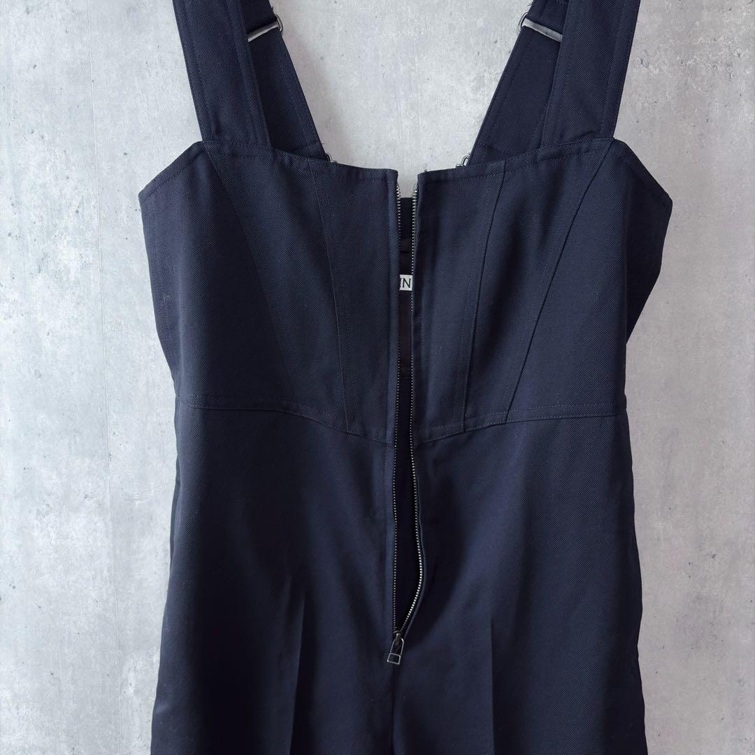 ウィムガゼット GEMINI ZIPオールインワン 美品 F サロペット