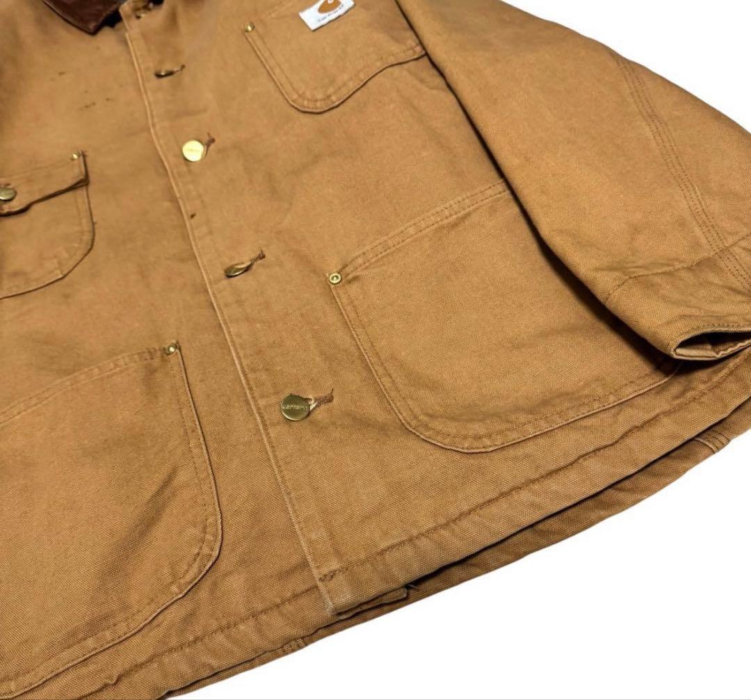 Carhartt カーハート　ダックチョアコート　カバーオール　ウール金ボタン