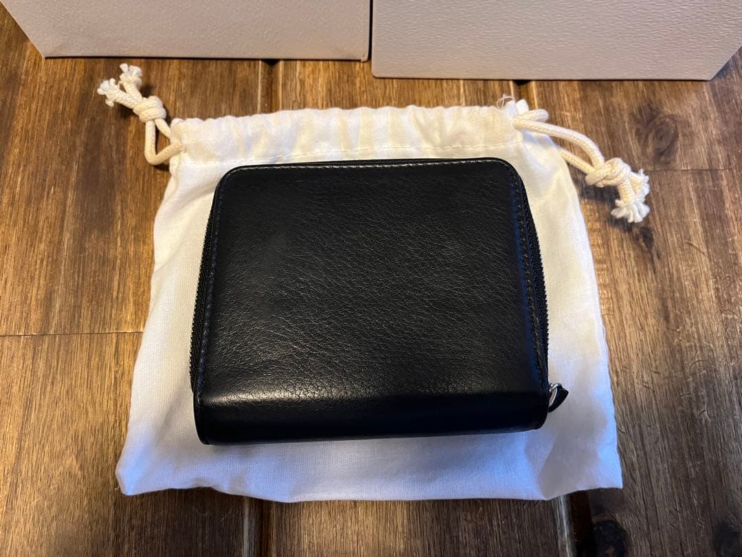 【美品】BALENCIAGA 二つ折り財布※保証書他付属品付