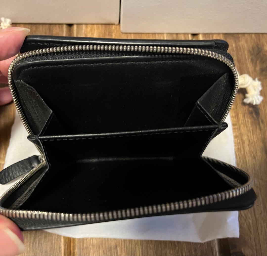 【美品】BALENCIAGA 二つ折り財布※保証書他付属品付