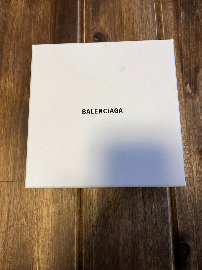 【美品】BALENCIAGA 二つ折り財布※保証書他付属品付