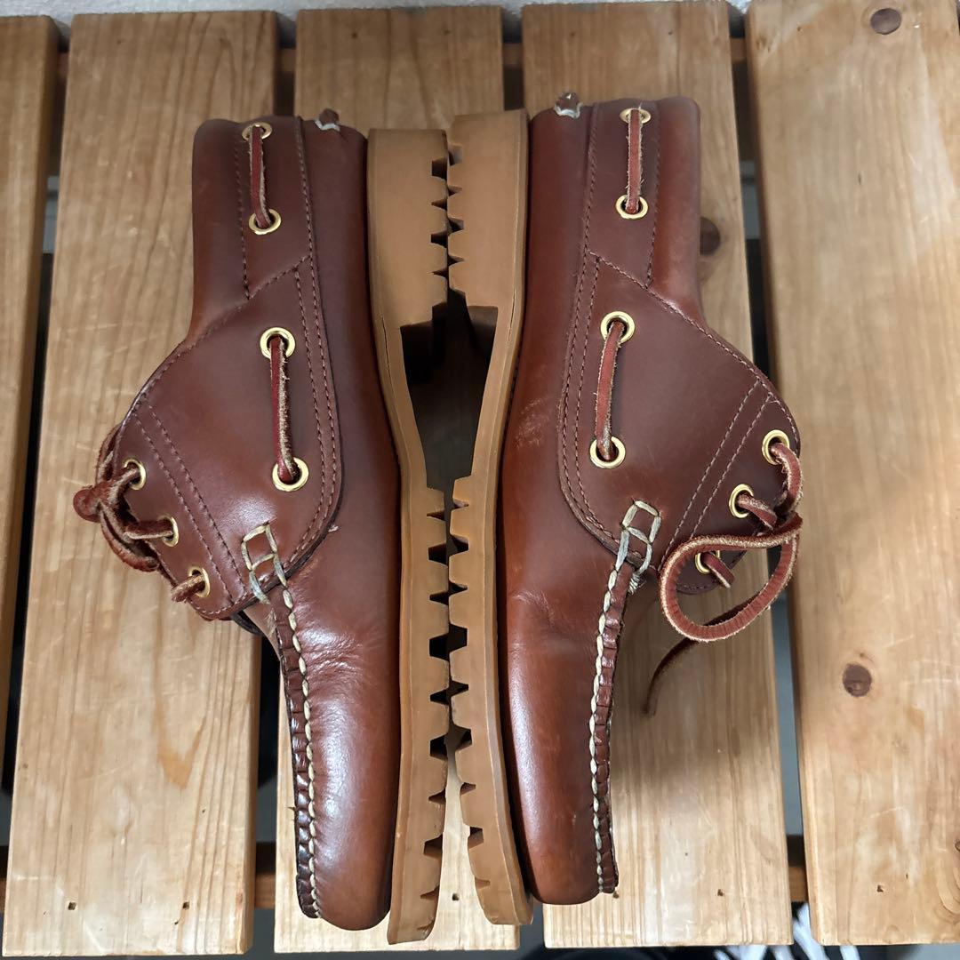 リーガル JE-38 デッキシューズ 3eye ブラウン 24 ティンバーランド