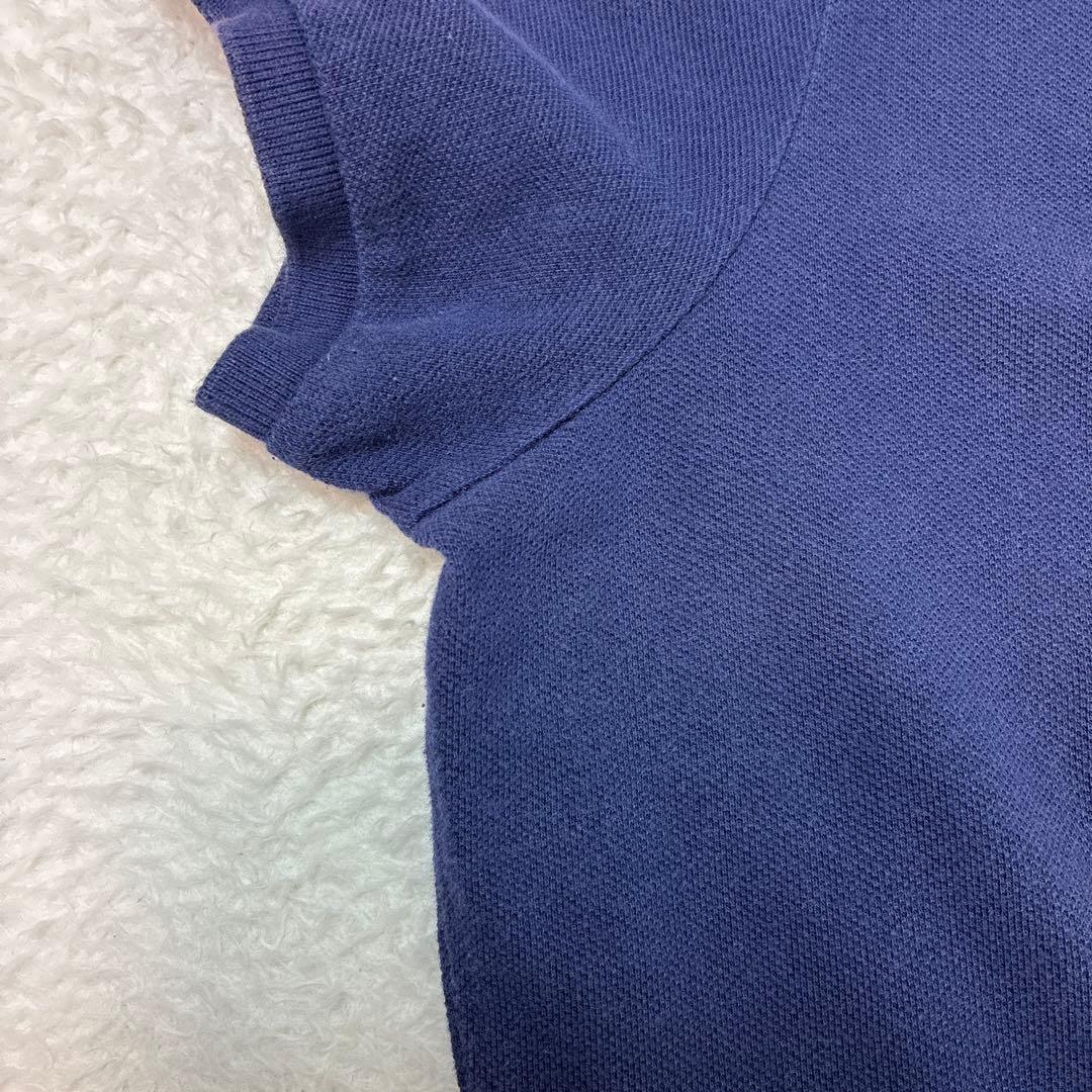 ラルフローレン　ポロシャツ　半袖　ネイビー　ビックポニー　星条旗　ニューヨーク