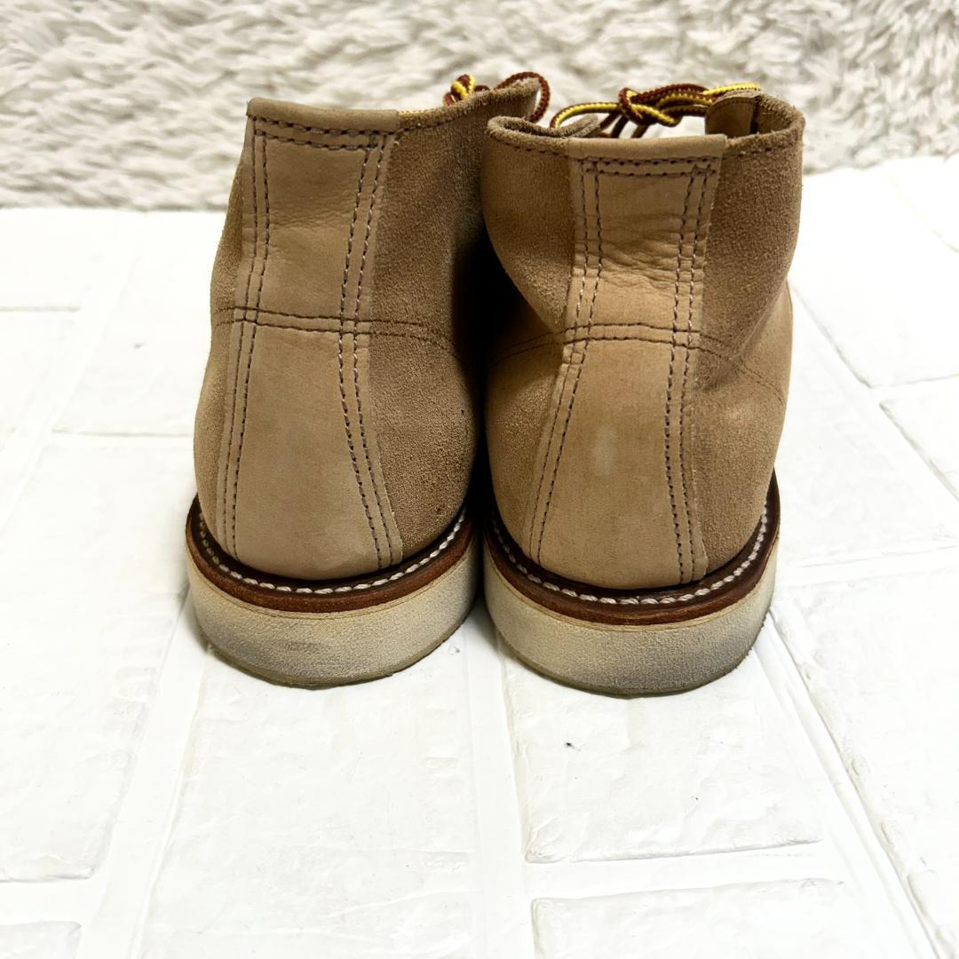 レッドウィング 3143 チャッカブーツ スエード ベージュ 28.5cm