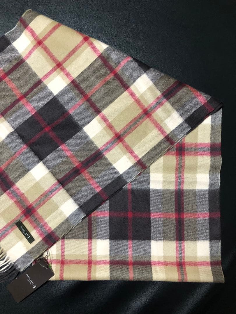 マフラー　 MACKINTOSH カシミア100% ショール　ストール　手袋