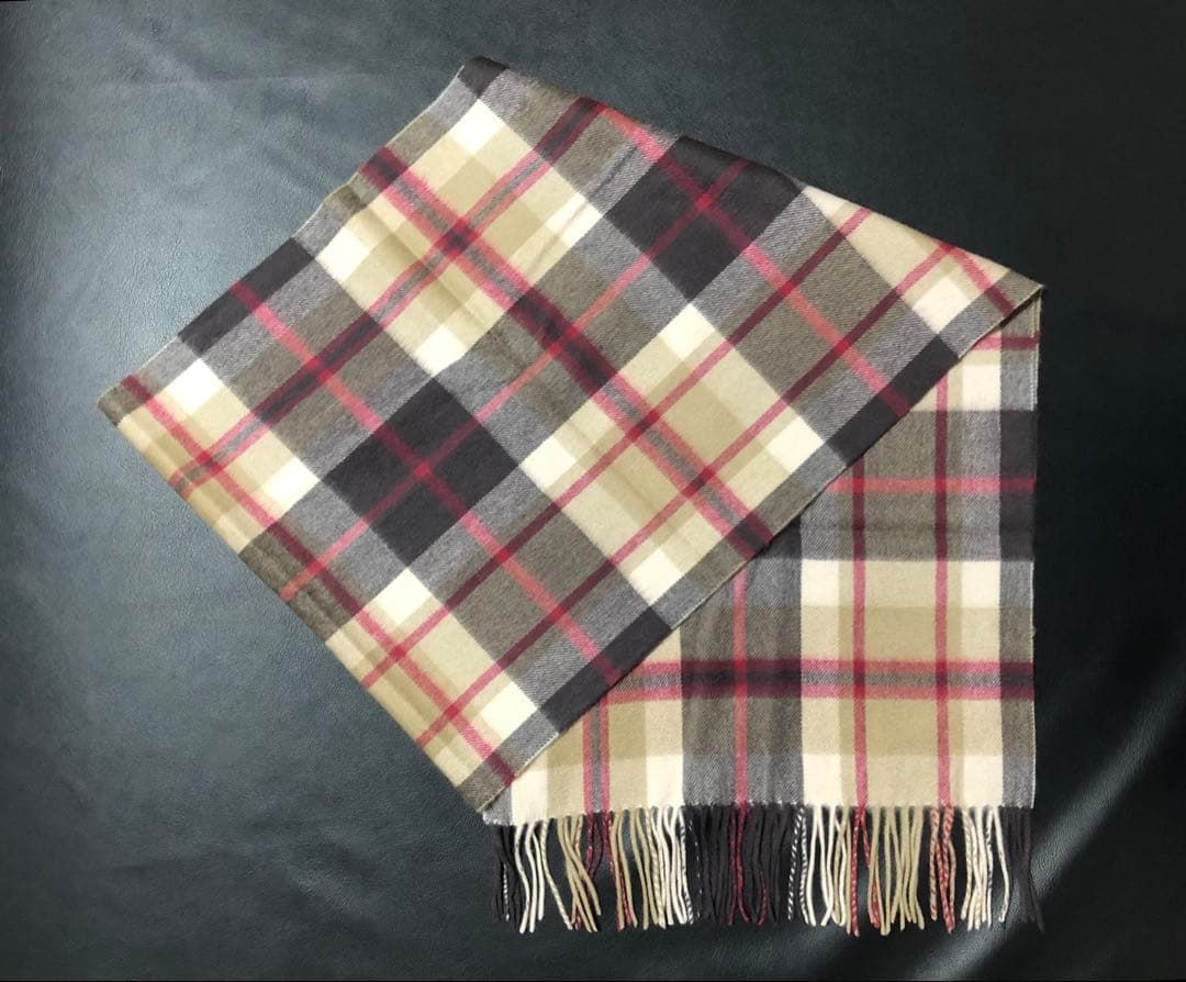 マフラー　 MACKINTOSH カシミア100% ショール　ストール　手袋