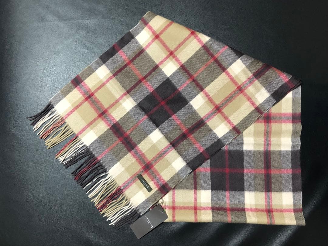 マフラー　 MACKINTOSH カシミア100% ショール　ストール　手袋