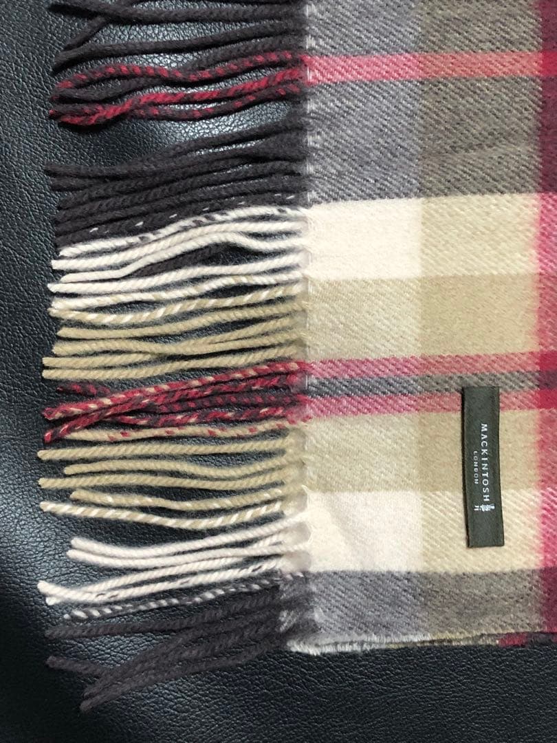 マフラー　 MACKINTOSH カシミア100% ショール　ストール　手袋