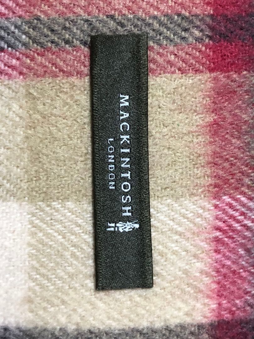 マフラー　 MACKINTOSH カシミア100% ショール　ストール　手袋