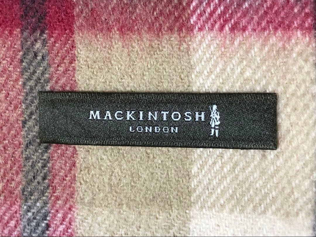マフラー　 MACKINTOSH カシミア100% ショール　ストール　手袋