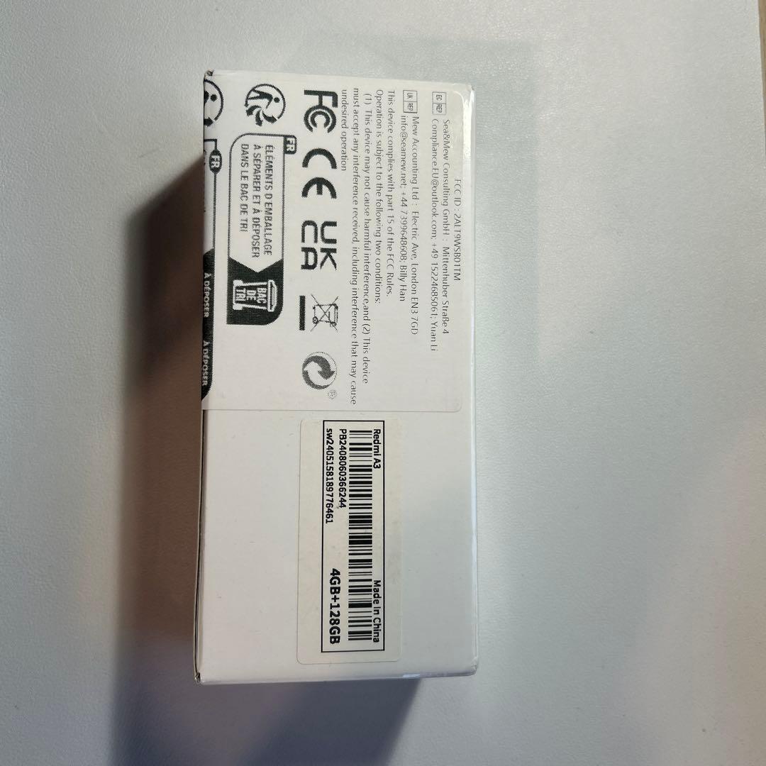 Xiaomi Redmi A3 本体 新品未開封