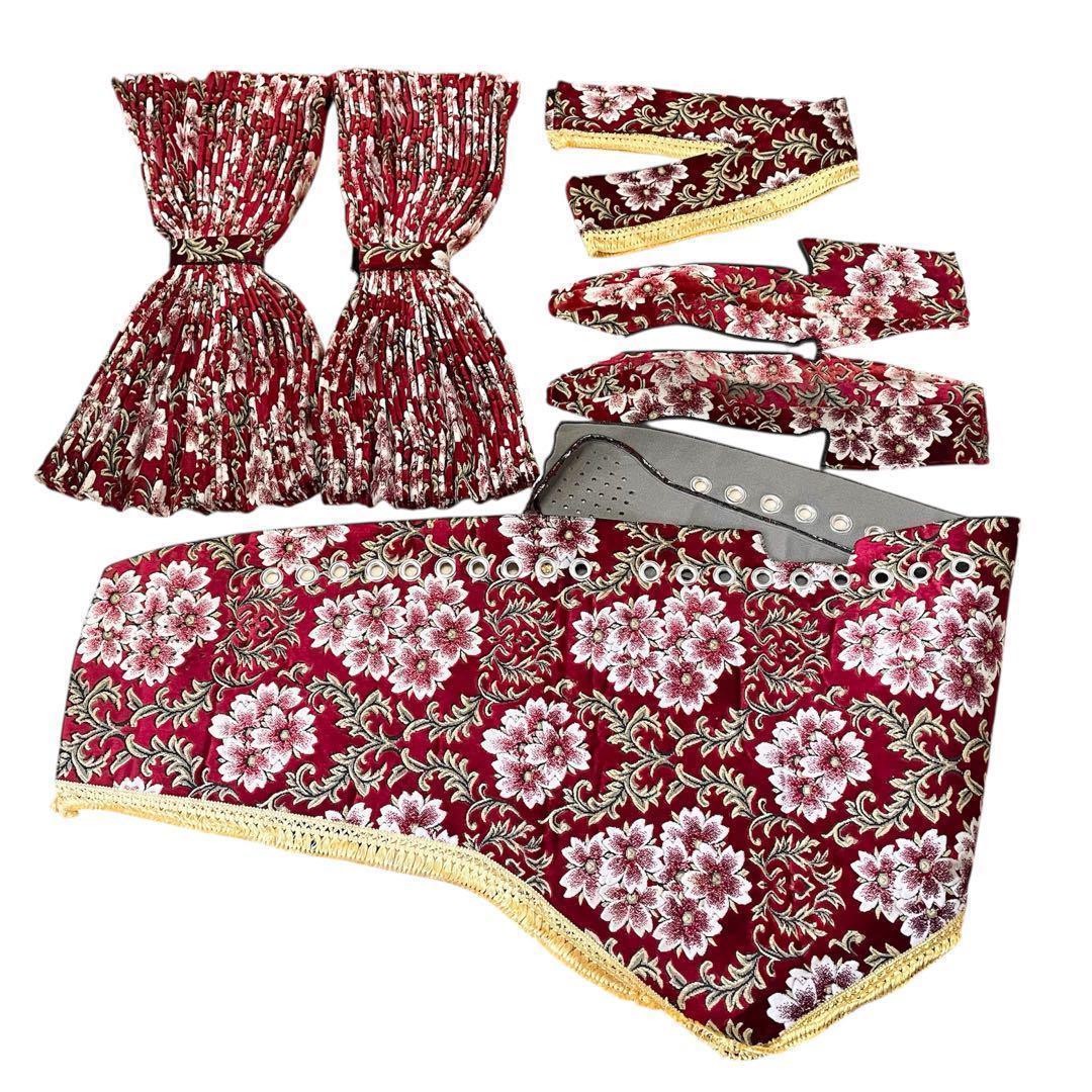 【まもなく出品終了】金華山 17プロフィア用 カーテン ダッシュマット 全６点