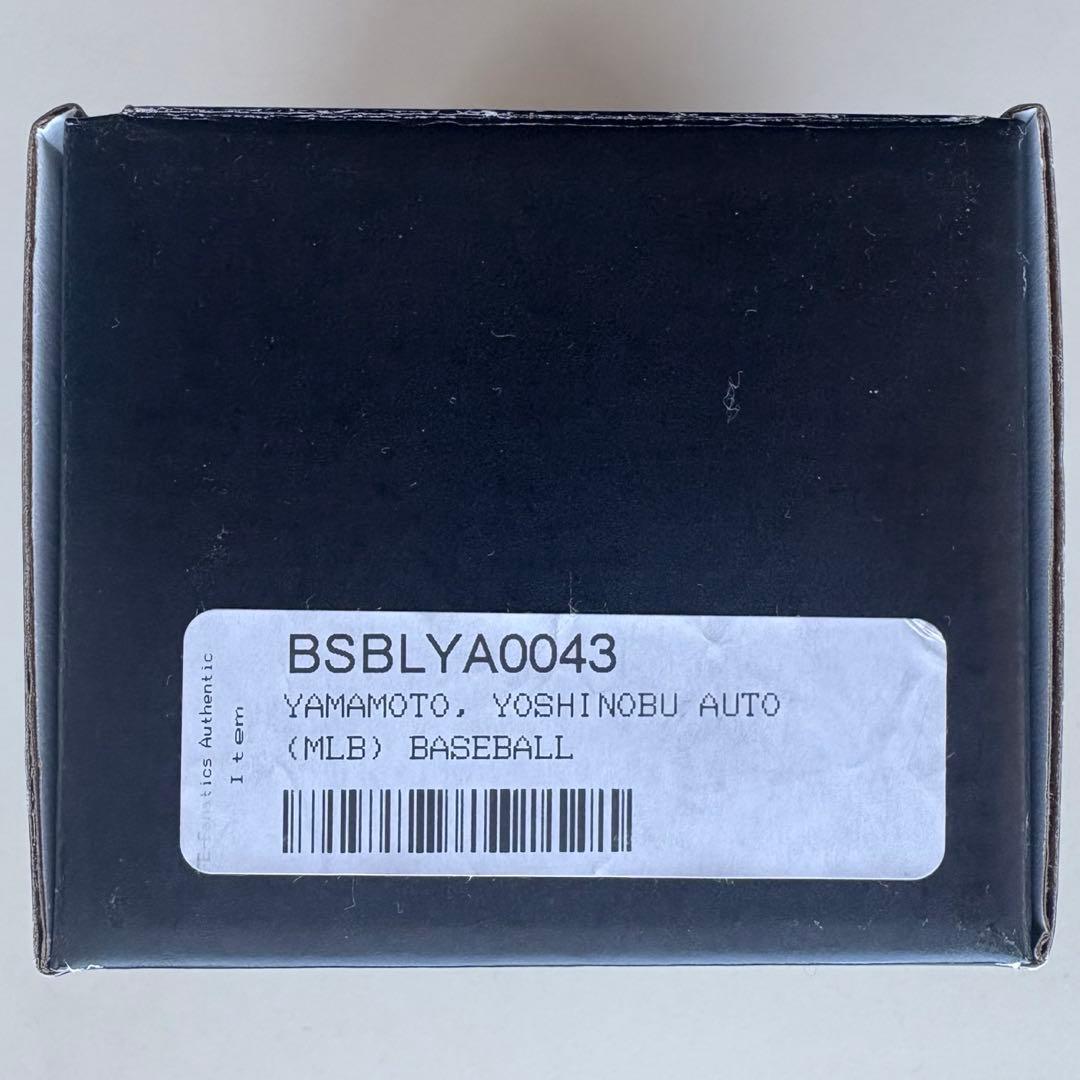 MLB 山本由伸 サインボール