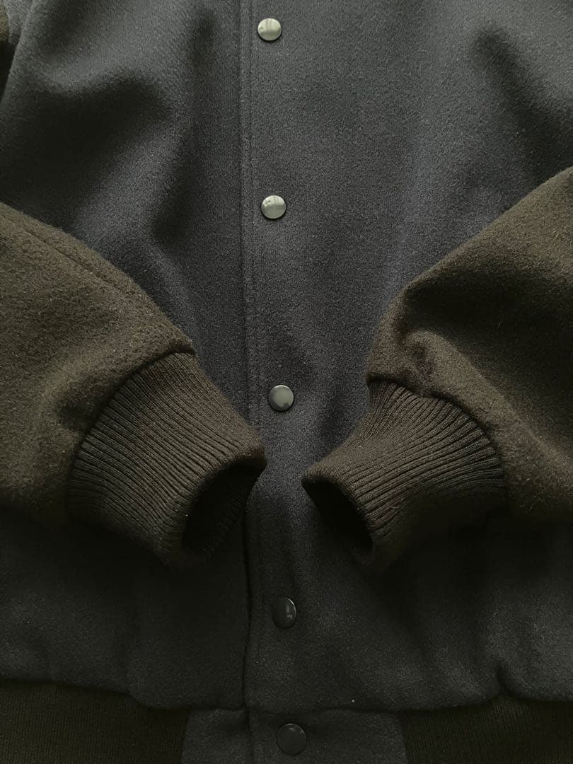 SKOOKUM スクーカム　スタジアムジャケット　ネイビー×ブラック　サイズM