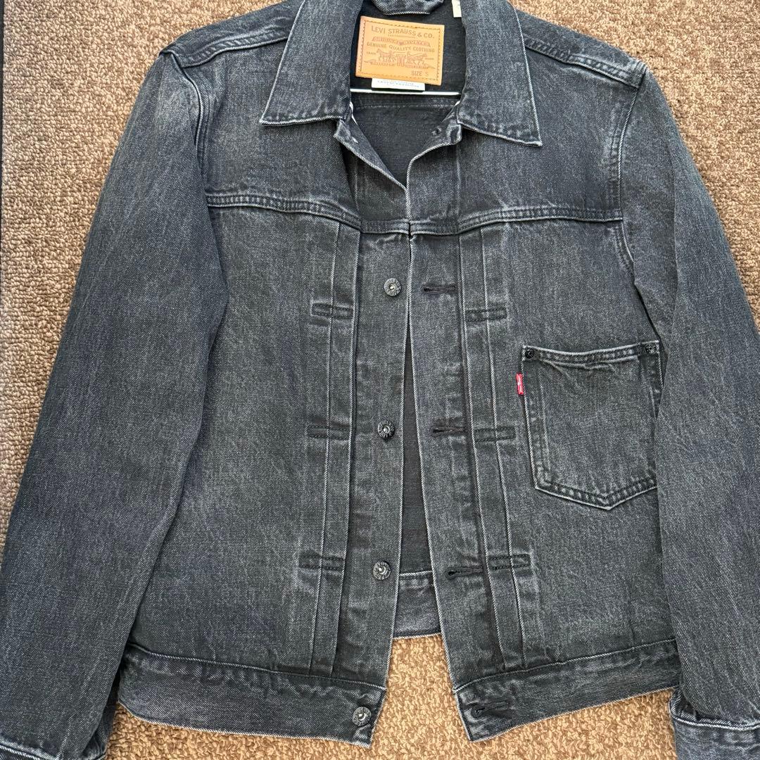 魚*ち様 Levi’s30th 別注 Type 1 Trucker BLACK