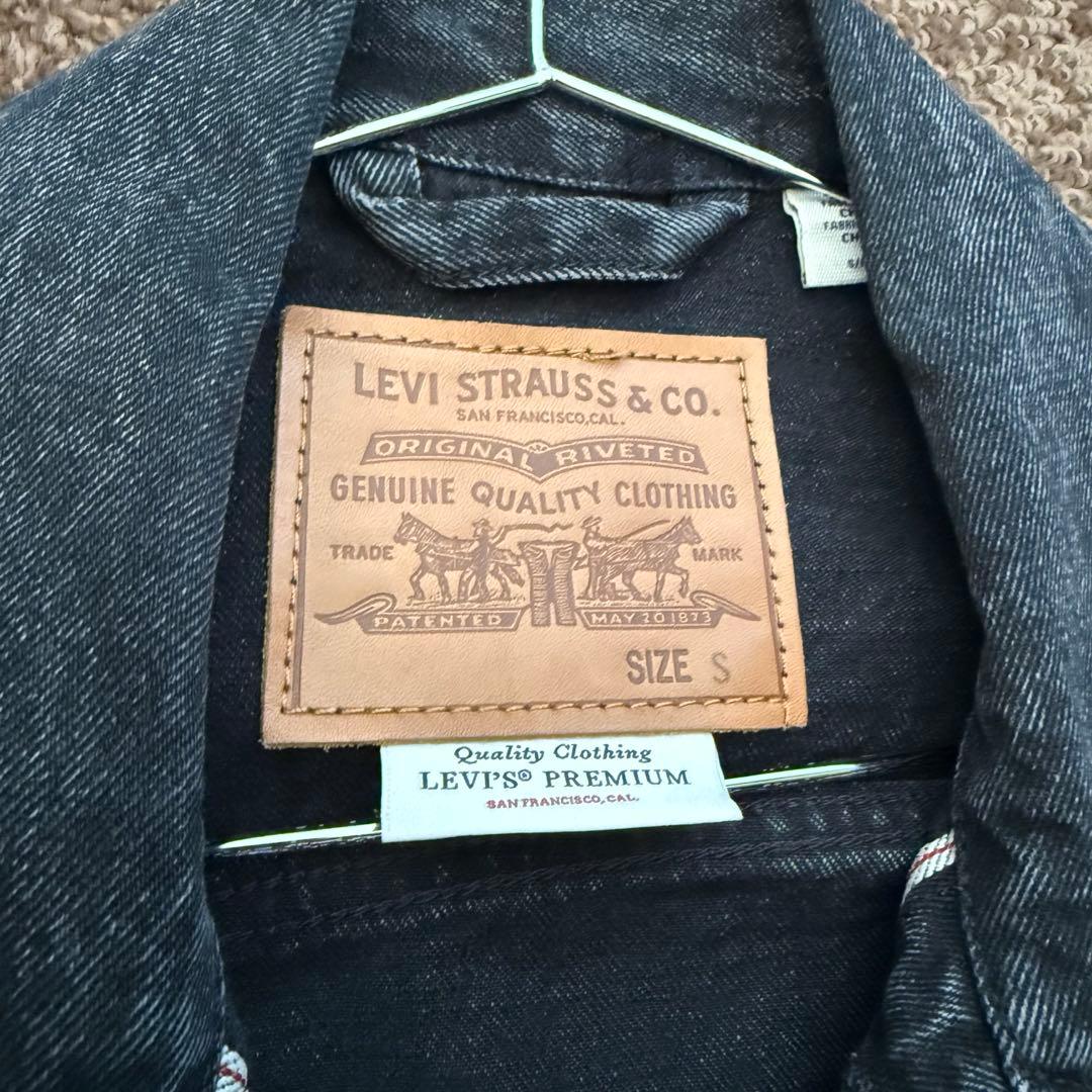 魚*ち様 Levi’s30th 別注 Type 1 Trucker BLACK