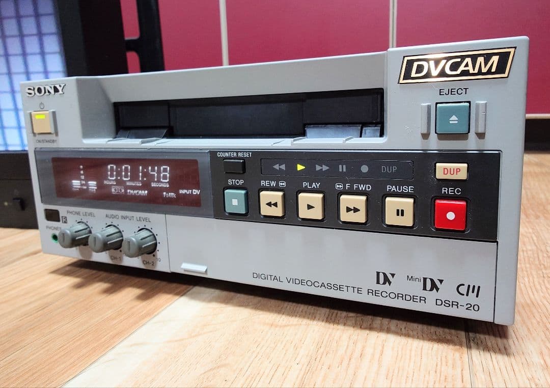 ★【中古/動作品 】★SONY DSR-20 業務用DVCAMレコーダー●現状品