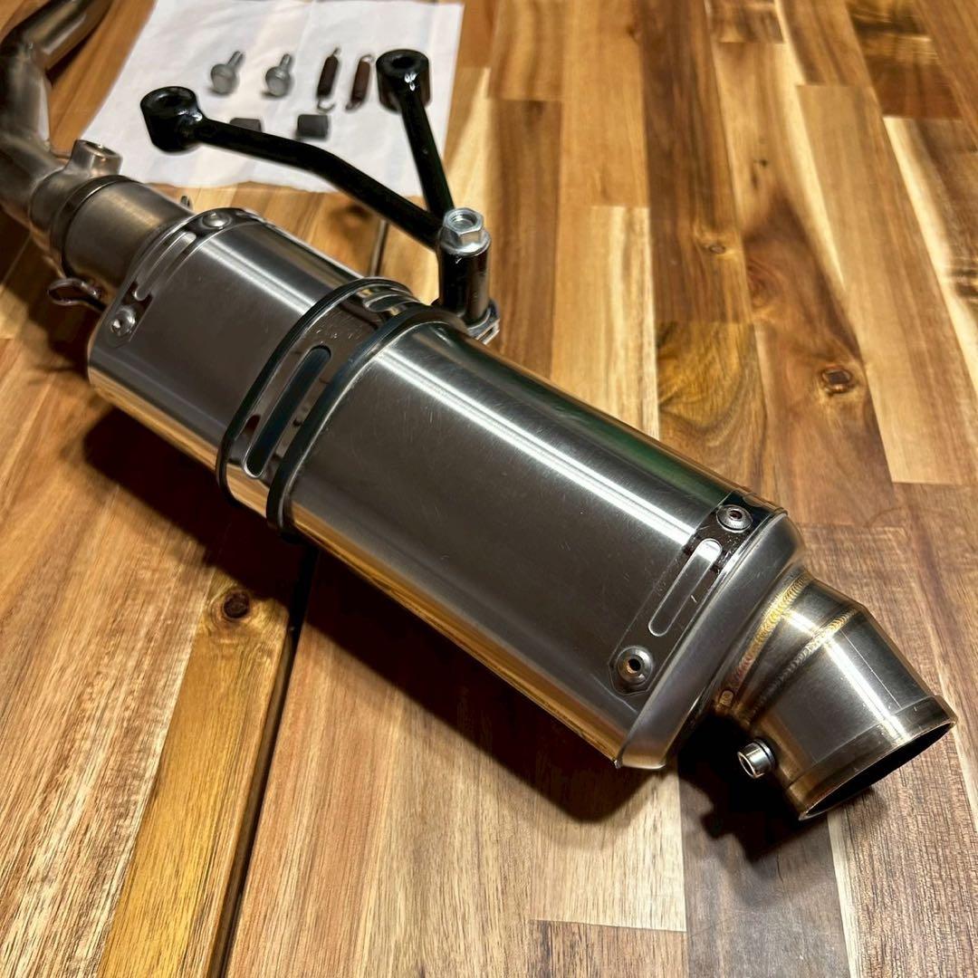 アドレスv125 マフラー　ヨシムラ風