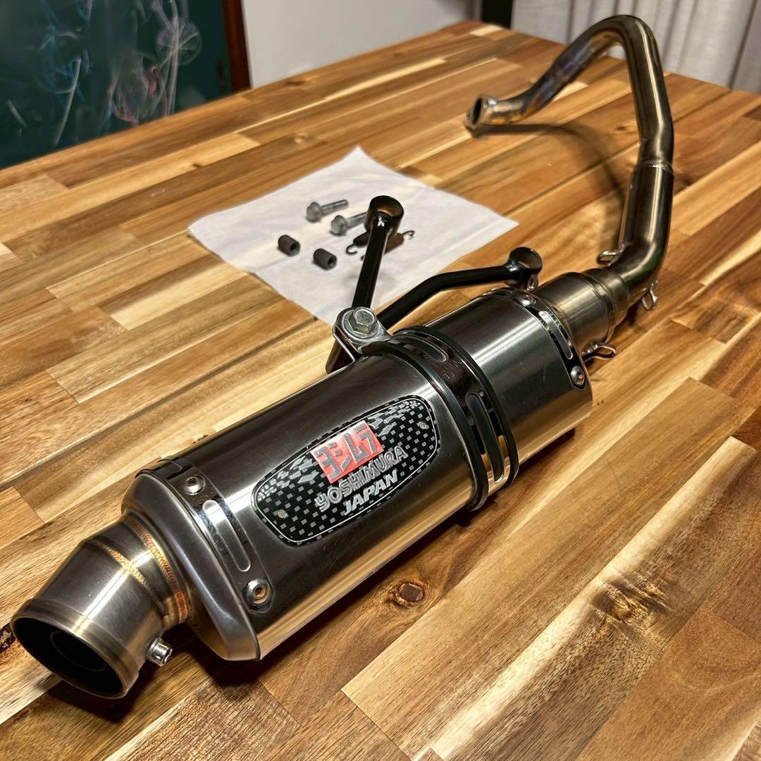 アドレスv125 マフラー　ヨシムラ風