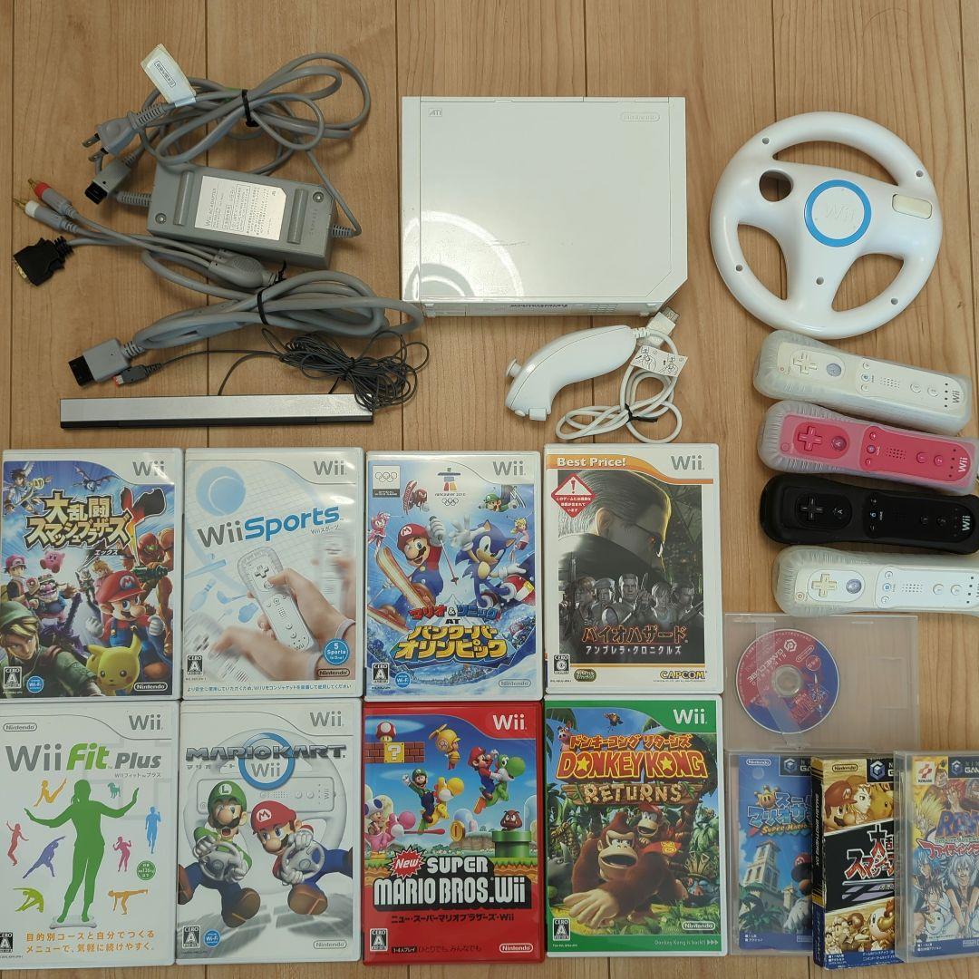 Wii本体＋周辺機器＋ソフト12本セット