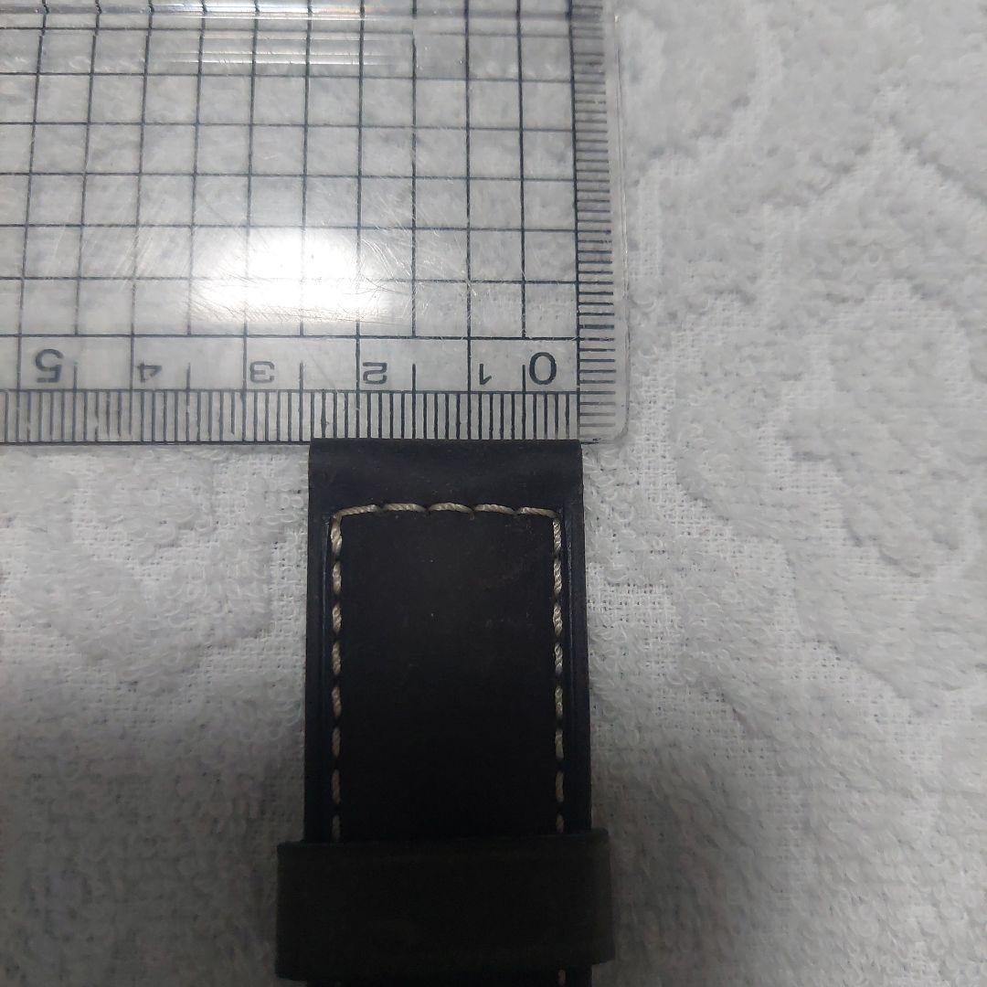 PANERAI レザーベルト ダークブラウン 24mm/22mm