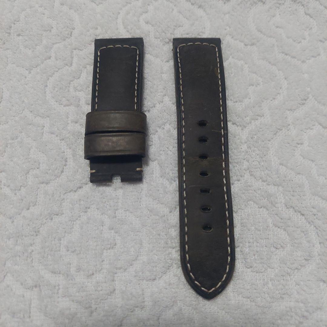 PANERAI レザーベルト ダークブラウン 24mm/22mm