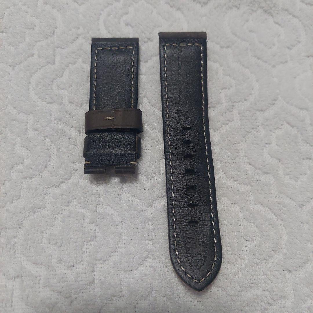 PANERAI レザーベルト ダークブラウン 24mm/22mm
