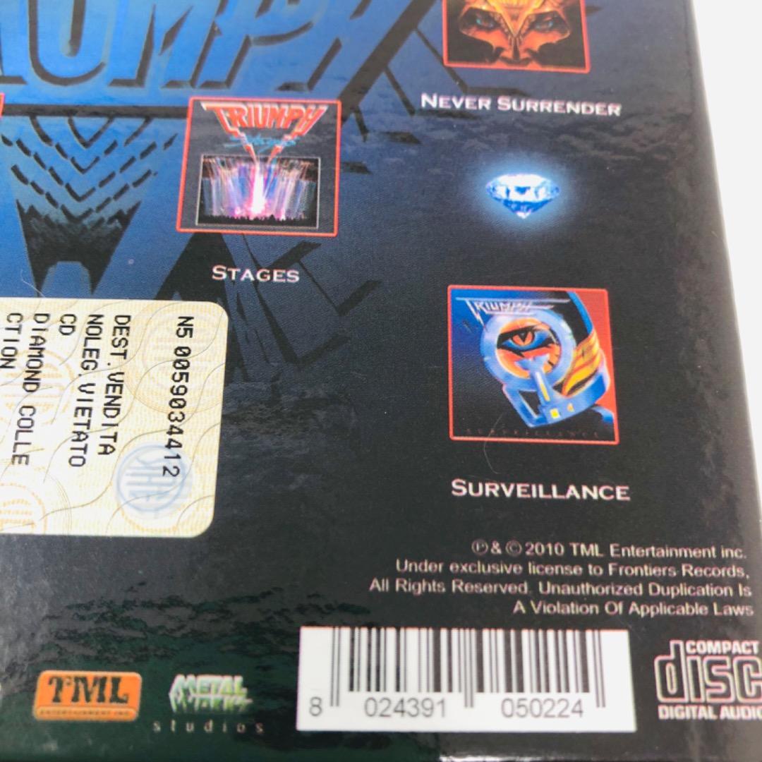 新品同様/希少/10/CD/BOX Triumph トライアンフ リックエメット