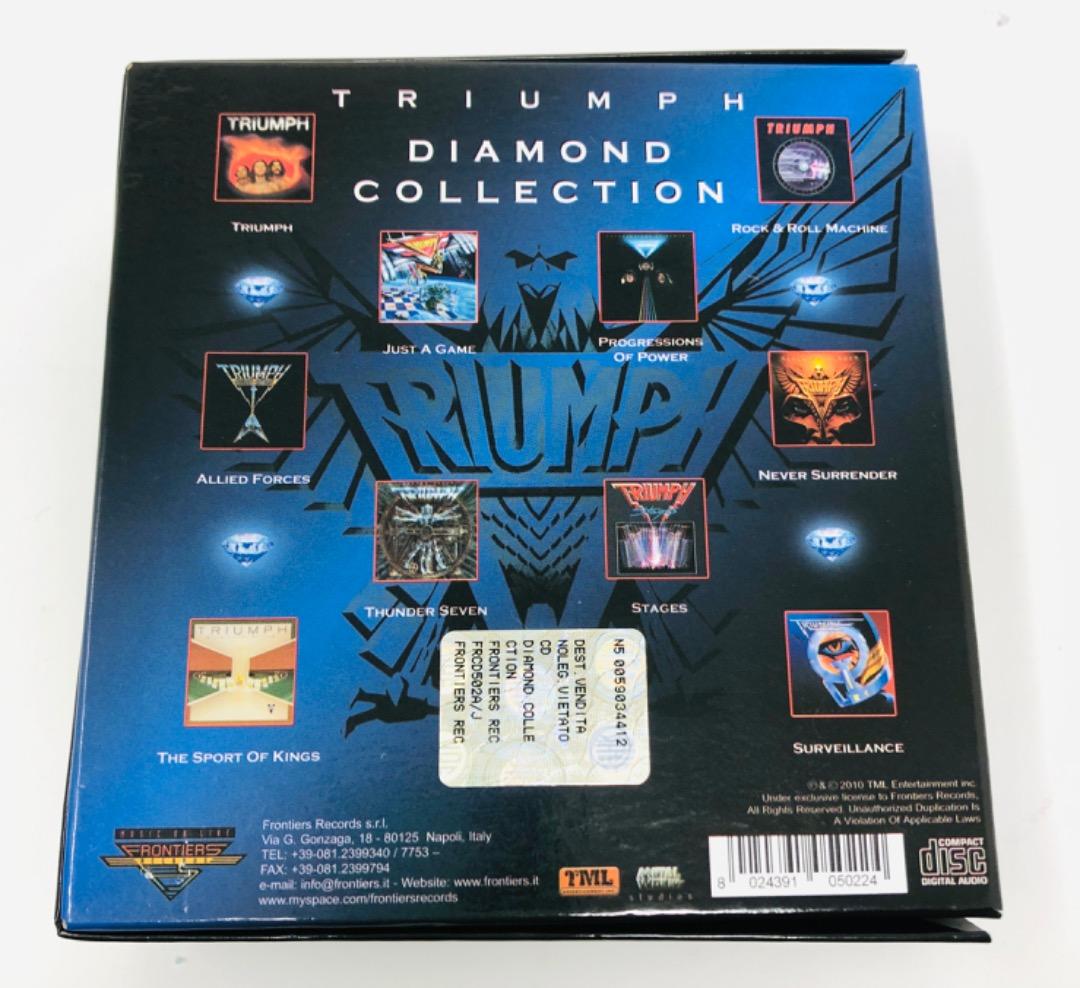 新品同様/希少/10/CD/BOX Triumph トライアンフ リックエメット