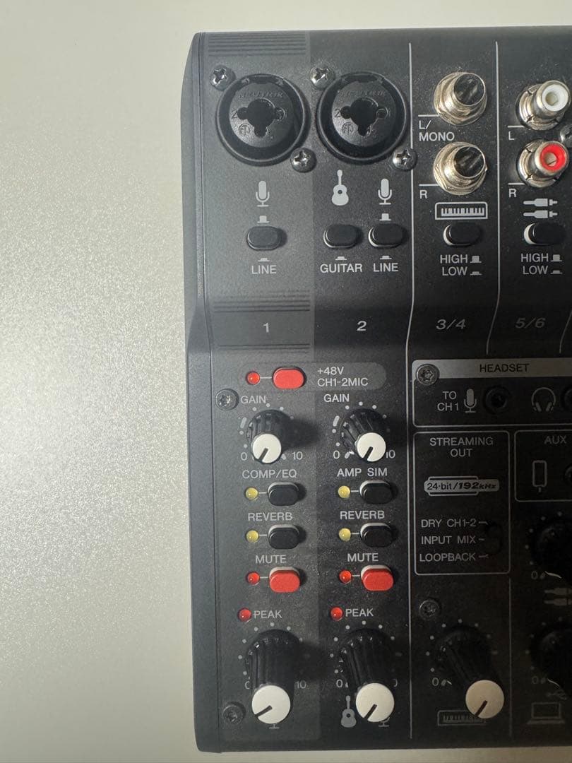 【動作確認済み】YAMAHA AG06MK2 オーディオインターフェイス 箱付き